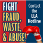 report fraud to the Louisiana Legislative Auditor (LLA)