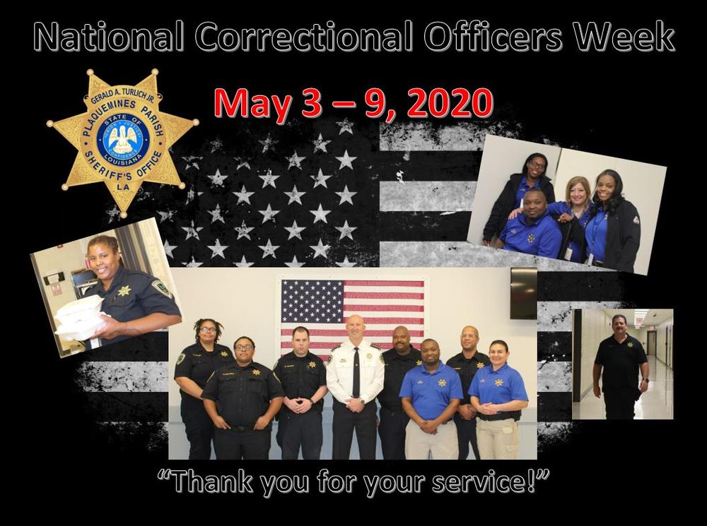 Correctional Officers Week 2020