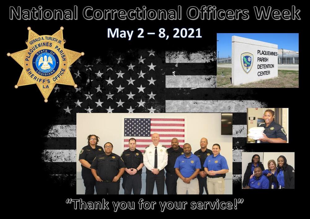 National Correctional Officers Week 2021