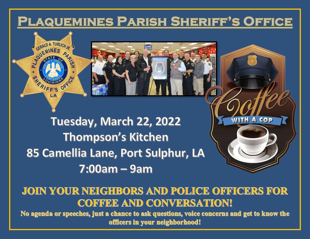 Coffee with a Cop March 2022