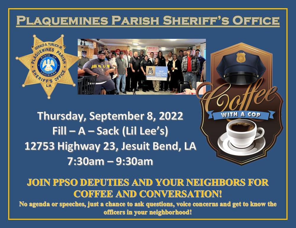 Coffee with a Cop September 2022