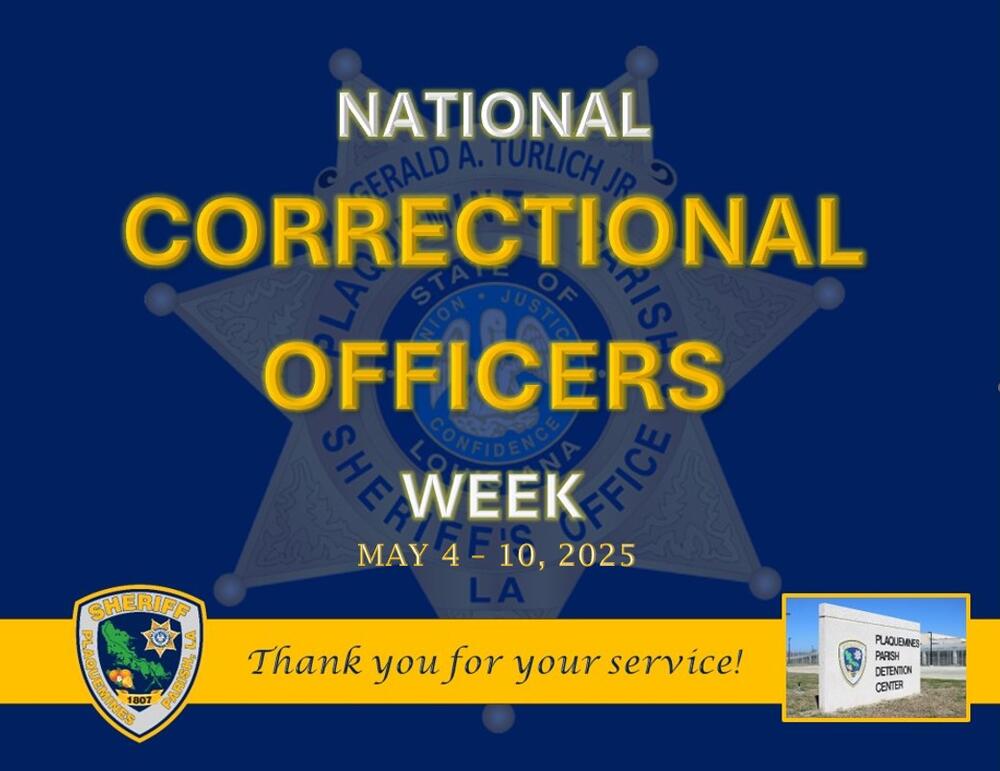 National Correctional Officers Week 2025